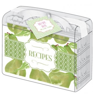 Recipe Card Box, Pears, Roseanne Beck